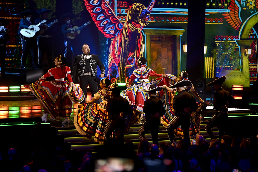 Pepe Aguilar performs onstage during the 26th annual Latin Grammy Awards at MGM Grand Garden Arena on Nov. 13, 2025 in Las Vegas.