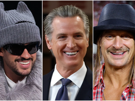 Newsom Declares Super Bowl Sunday to Be ‘Bad Bunny Day’ in California, Trolls Kid Rock for Being ‘Banned’ in State
