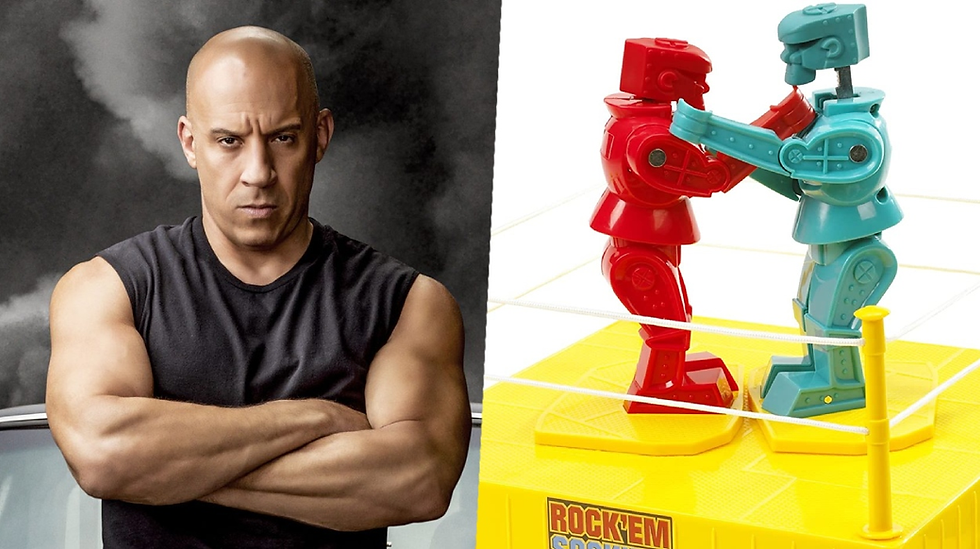 Vin Diesel to Write and Star in ‘Rock ‘Em Sock ‘Em’ Movie for Mattel