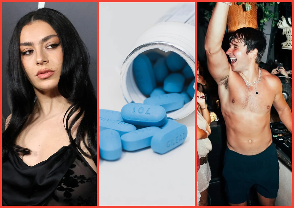 The Charli XCX vs. John Summit Beef that Somehow Spiraled into a PrEP Stigma Debate