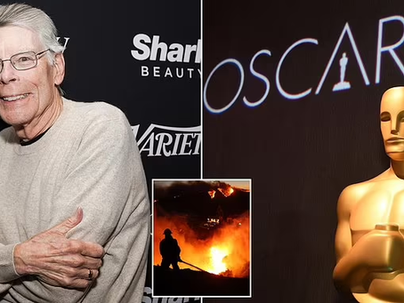 Stephen King Leads Oscars BOYCOTT As He Urges Ceremony to Cancel: 'No Glitz With Los Angeles On Fire'