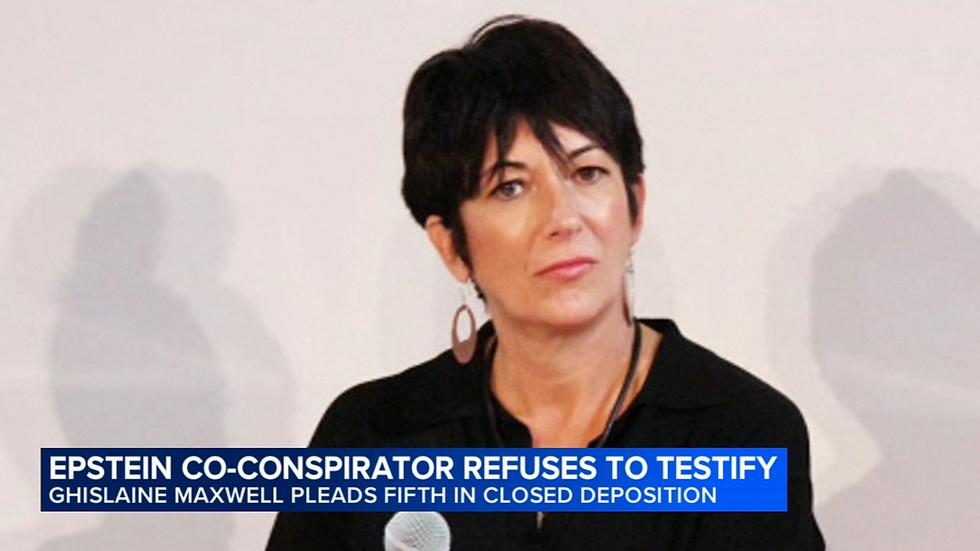 Ghislaine Maxwell Dodges Questions, Pleads 5th in House deposition