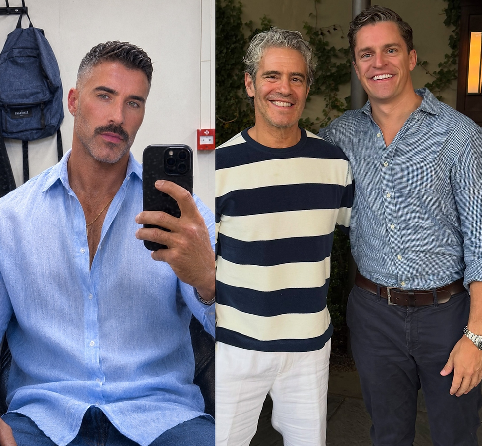 Andy Exposed! Reality Star Alleges Andy Cohen Sent Him a Message on a Dating App After Going Public With His Boyfriend and Issues Warning