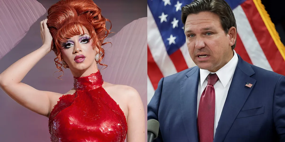 Suzie Toot Shades Ron DeSantis: 'Give it Up Girl. Live Your Gay Life!'