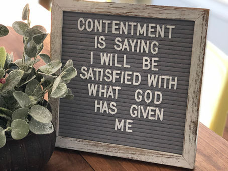 Contentment