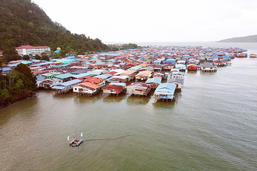 Litter Trap at Sim Sim Water Village