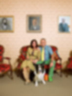 Anja & Thomas Stettler mit ihrem Hund