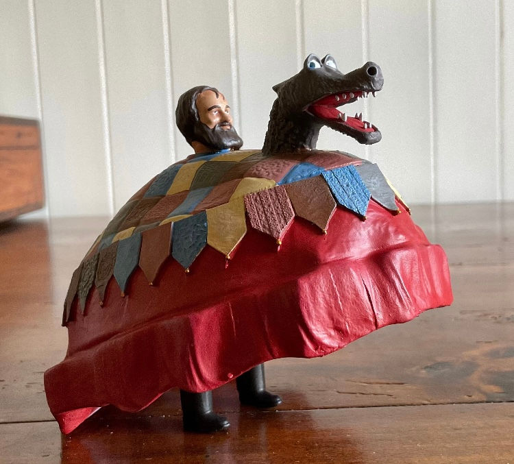 Thumbnail: Pagan May Day Wicker Man Hobbs Horse Obby Oss Close Up