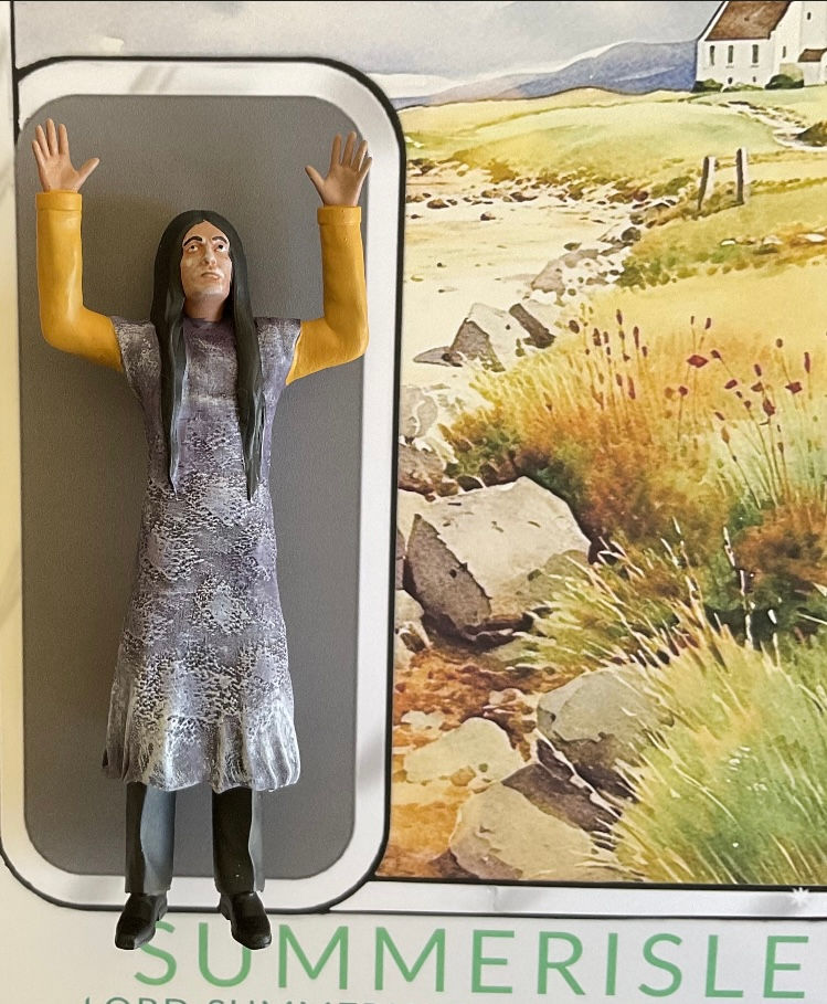 Thumbnail: Wicker Man Model Figure Of Lord Summerisle Close Up View