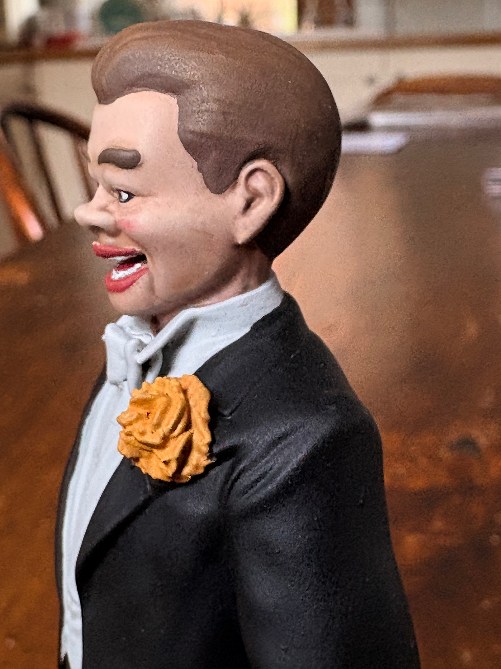 Thumbnail: Dead Of Night Hugo Ventriloquist Dummy 15 cm COLOUR VERSION Painted Resin Model