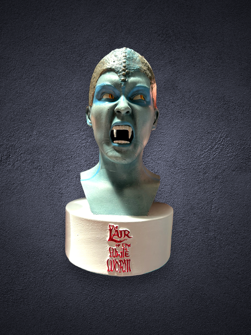 Thumbnail: The Lair of the White Worm Hand Painted Bust