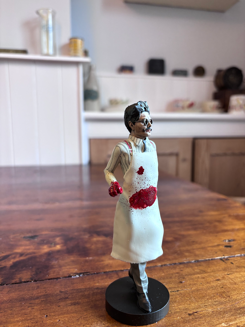 Thumbnail: Inside No. 9 Stage Fright Reece Shearsmith Hugo Model Figure 15cm Hand Painted