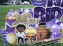 29th birthday aged to perfection yard card