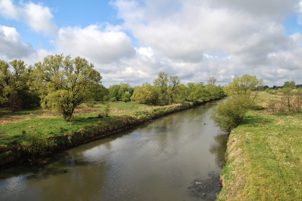 szlak południowy, nowy bieruń, wisła, dolina środkowej wisły