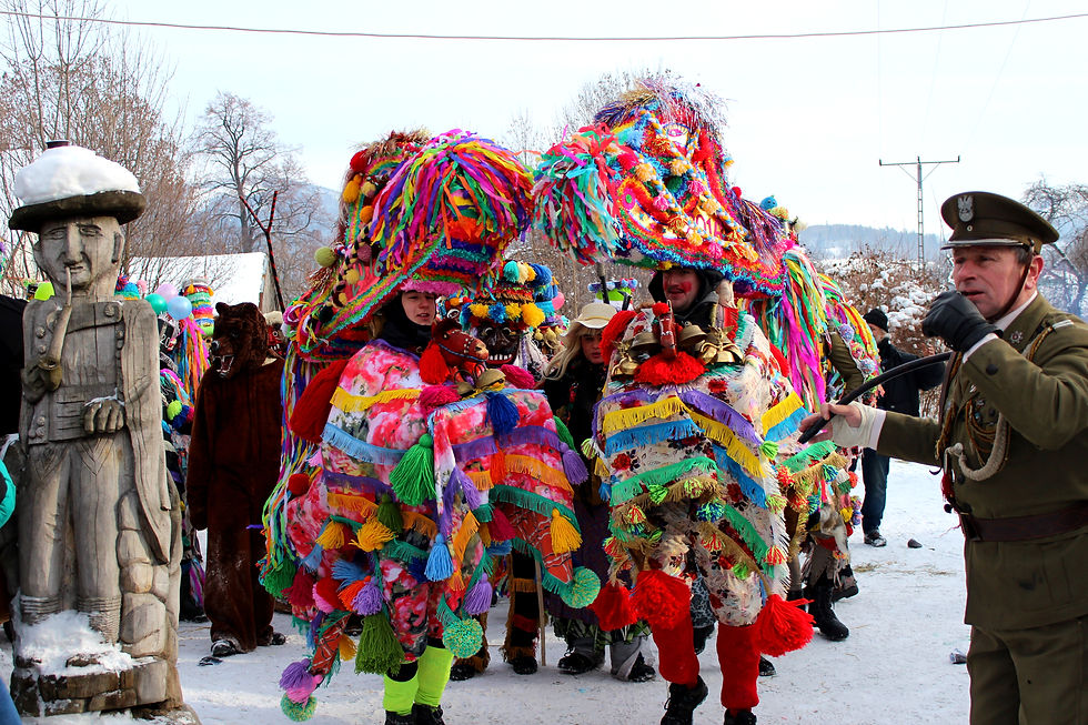 Żywieckie gody, ludowy karnawał, żołnierz w kulturze ludowej