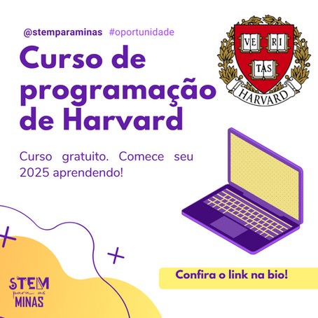 Curso de programação de Harvard gratuito