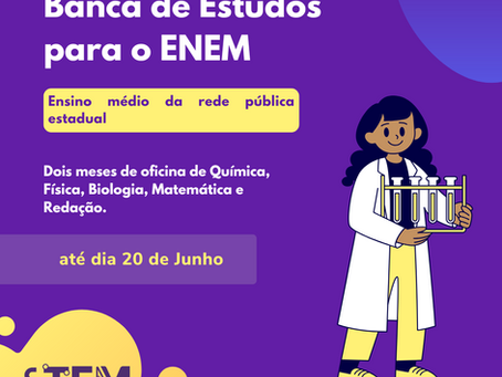 Banca de Estudos para o ENEM (para ensino médio da rede pública estadual)