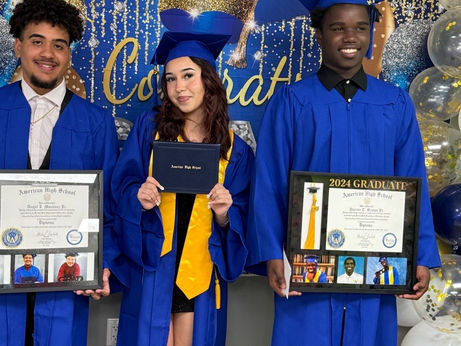 Celebrating the Journey: Congratulations to American High School's First Graduating Class of 2024!