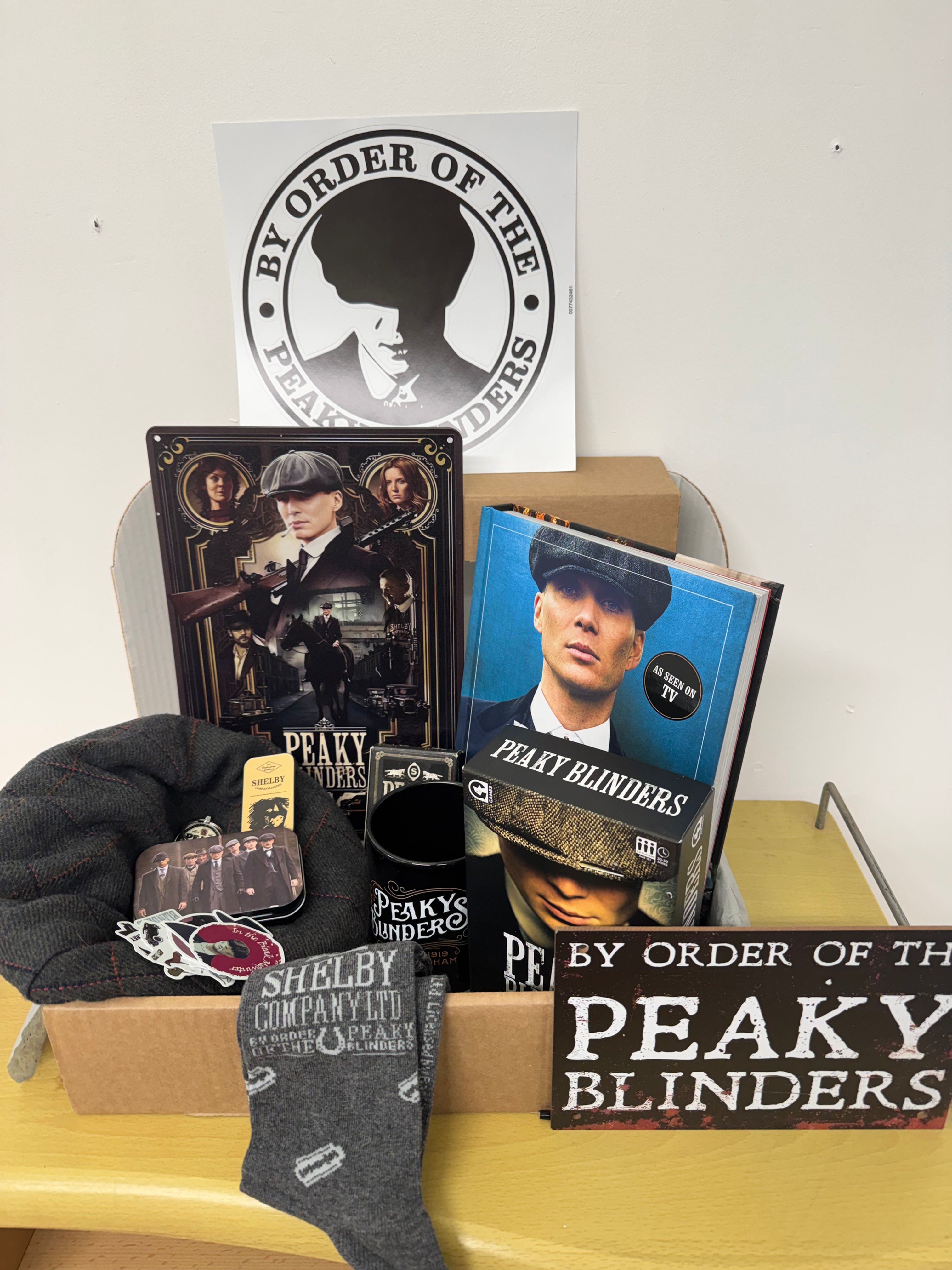 Peaky Blinders' Men's Book Gift Box