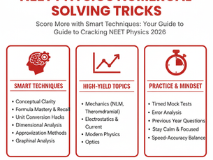 NEET Physics numerical solving tricks