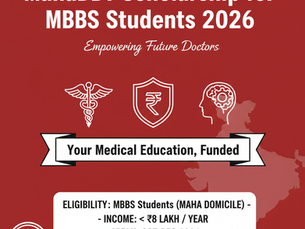 MBBS student applying scholarship on MahaDBT