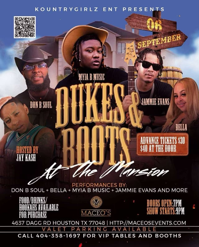 Dukes And Boots at The Mansion