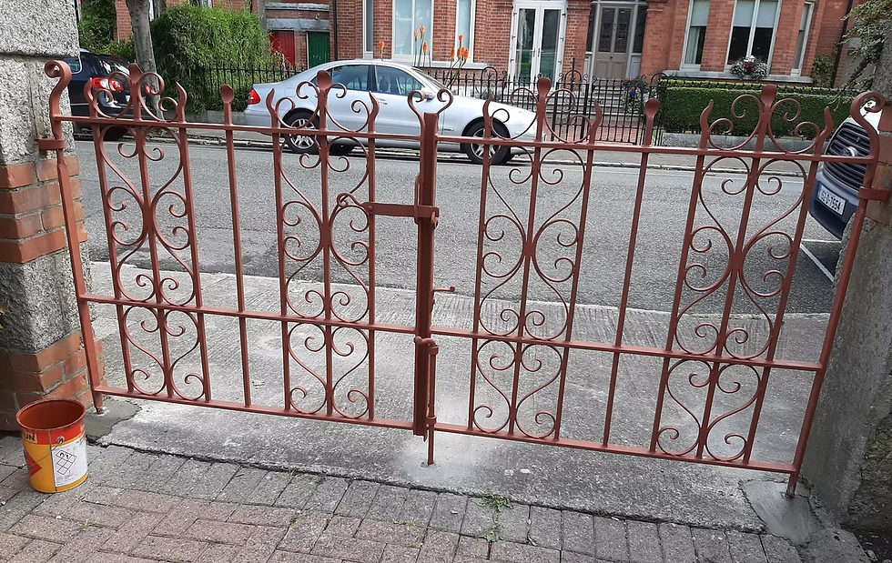 Full restoration of driveway gates