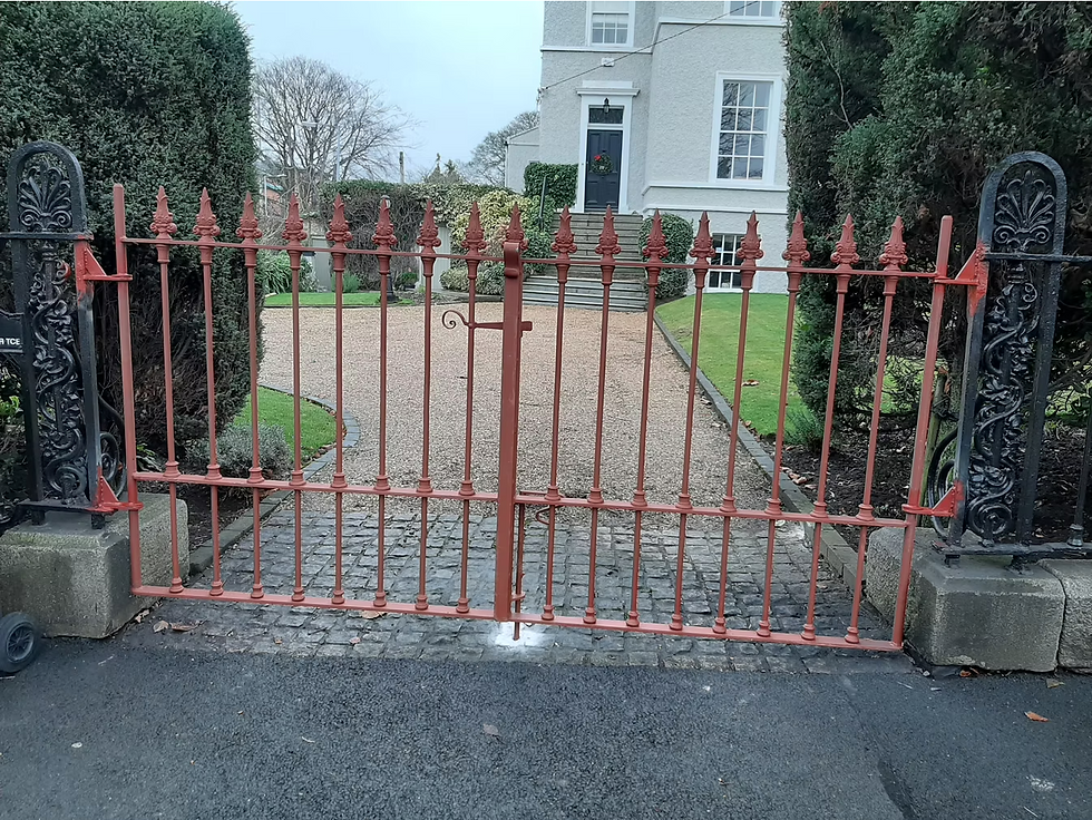 Full restoration of driveway gates