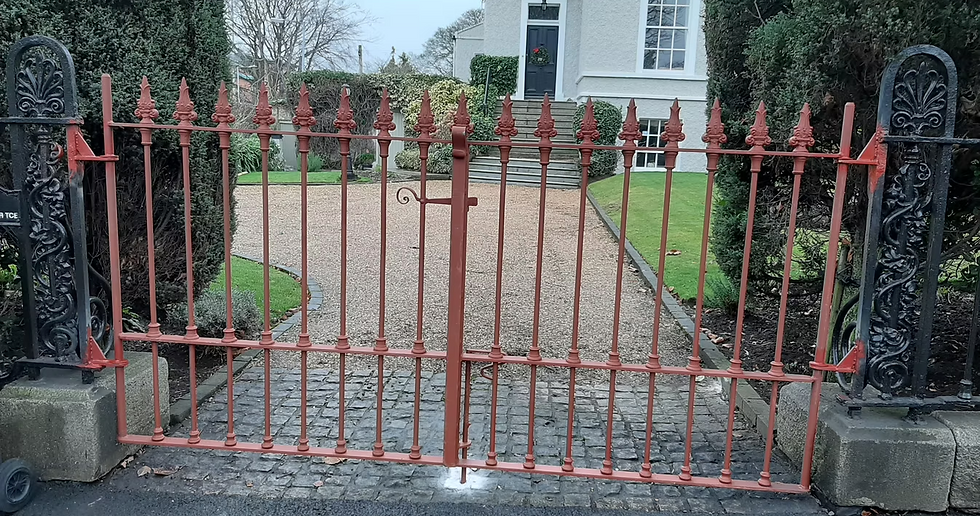 Full restoration of driveway gates