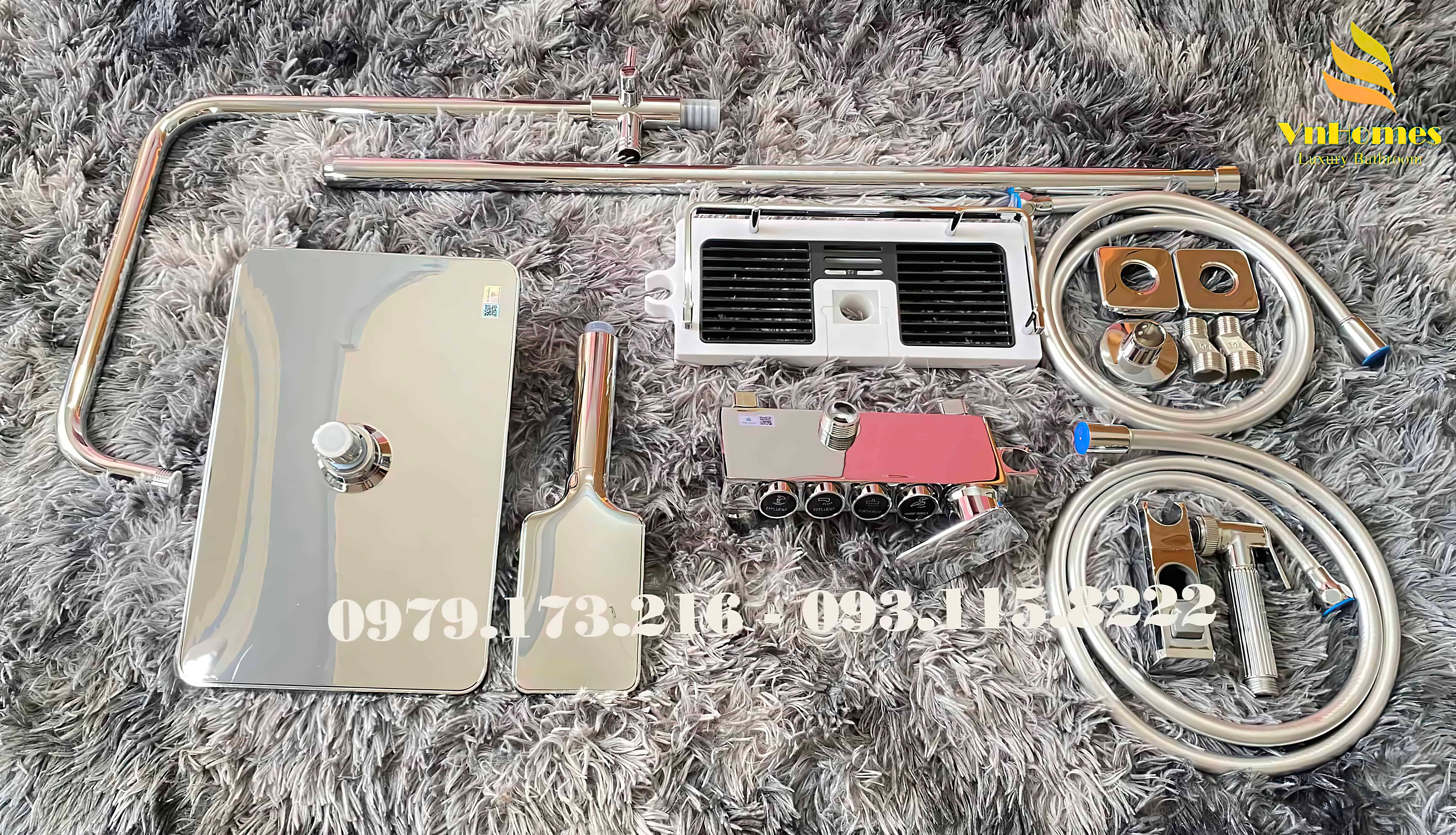 SEN CÂY ĐỒNG 4 NÚT ẤN
