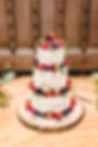 Three Tier Semi-Naked Cake with Fruits
