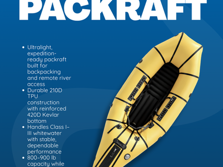 Go North Rafts Badger Packraft: Tough, Agile, and Built for the Backcountry