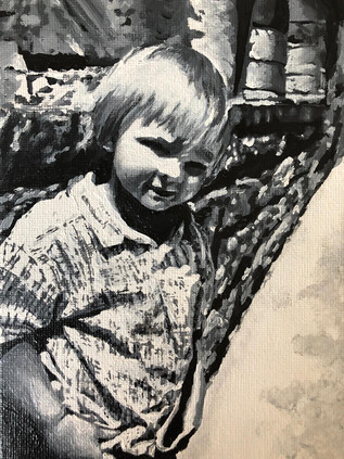 Myles | Painting By Lucy Walker
