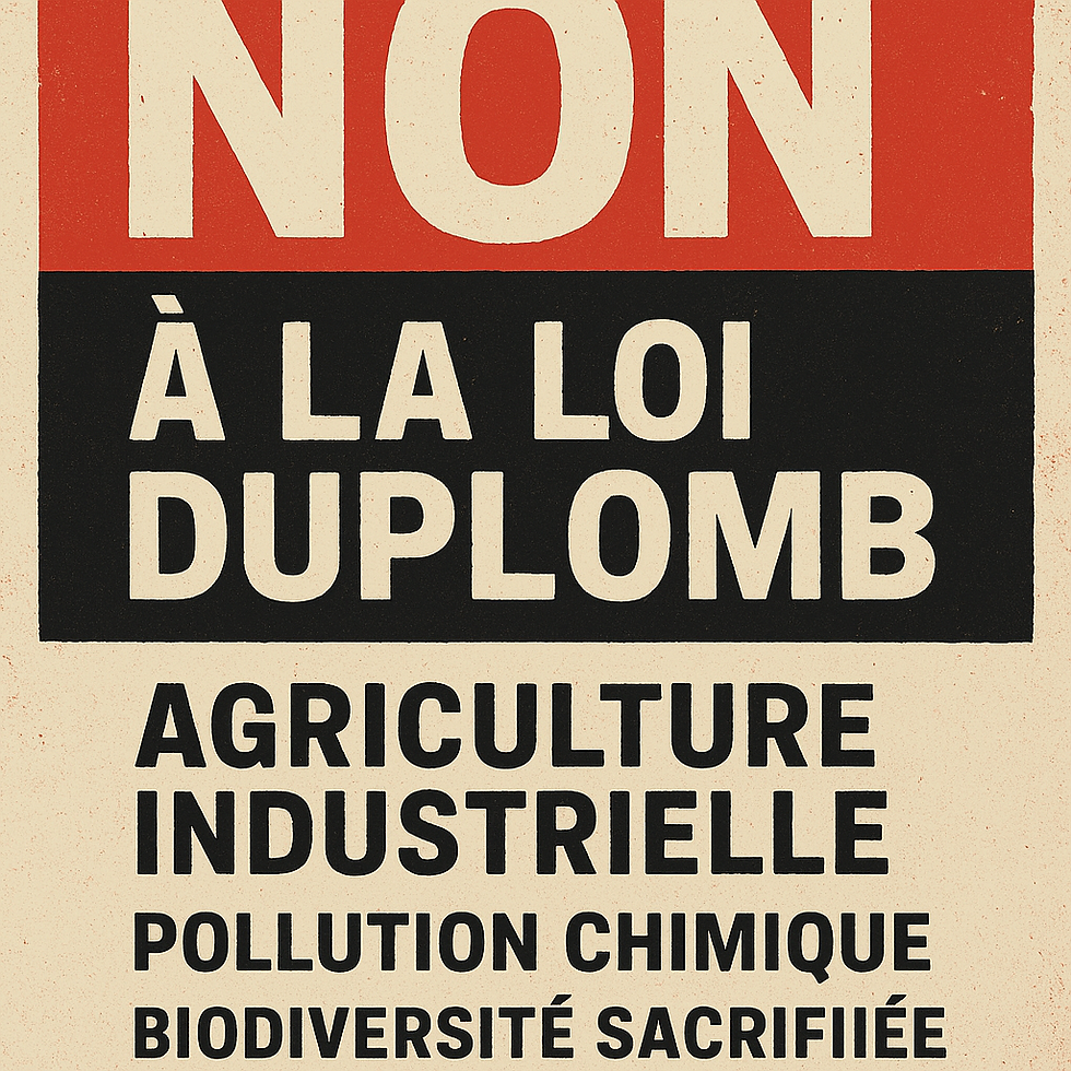 CONTRE LA LOI DUPLOMB