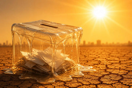 Quand l’urgence climatique fait fondre les promesses politiques.