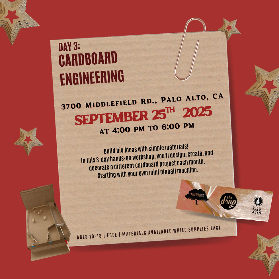  Cardboard Engineering Workshop (3-Day Series)
