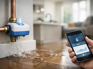 How a Home Water Monitoring System Stops Damage