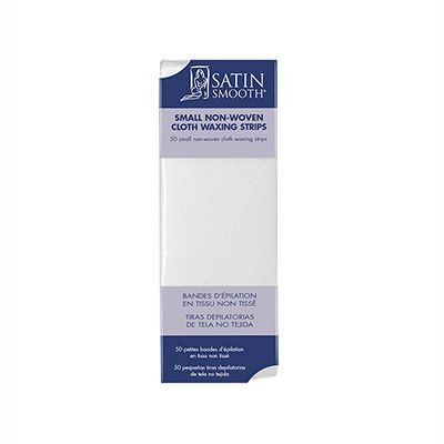 Satin Smooth Non-Woven Cloth Waxing Strips - SMALL