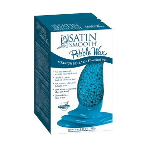 Titanium Blue Thin Film Pebble Wax