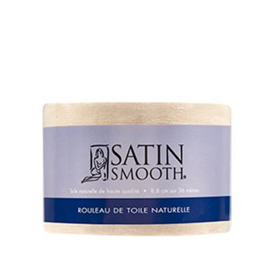 Satin Smooth Natural Muslin Epilating Wax Roll