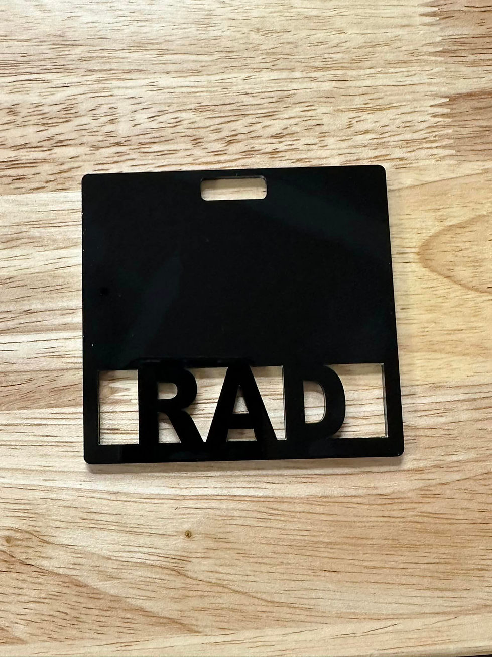 Thumbnail: radiology badge buddy black