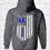 Thumbnail: paramedic hoodie grey back
