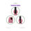 Thumbnail: SINGLE DRAWN WAVY - 6 INCHES LENGTH