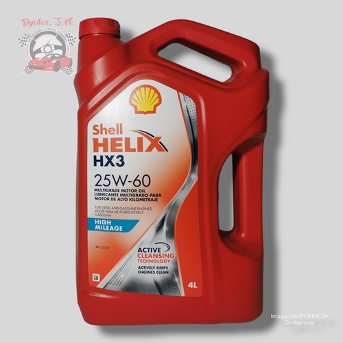 Shell 25w60 SHELL HELIX HX3 25W60 G | DYSHERSA SHOP