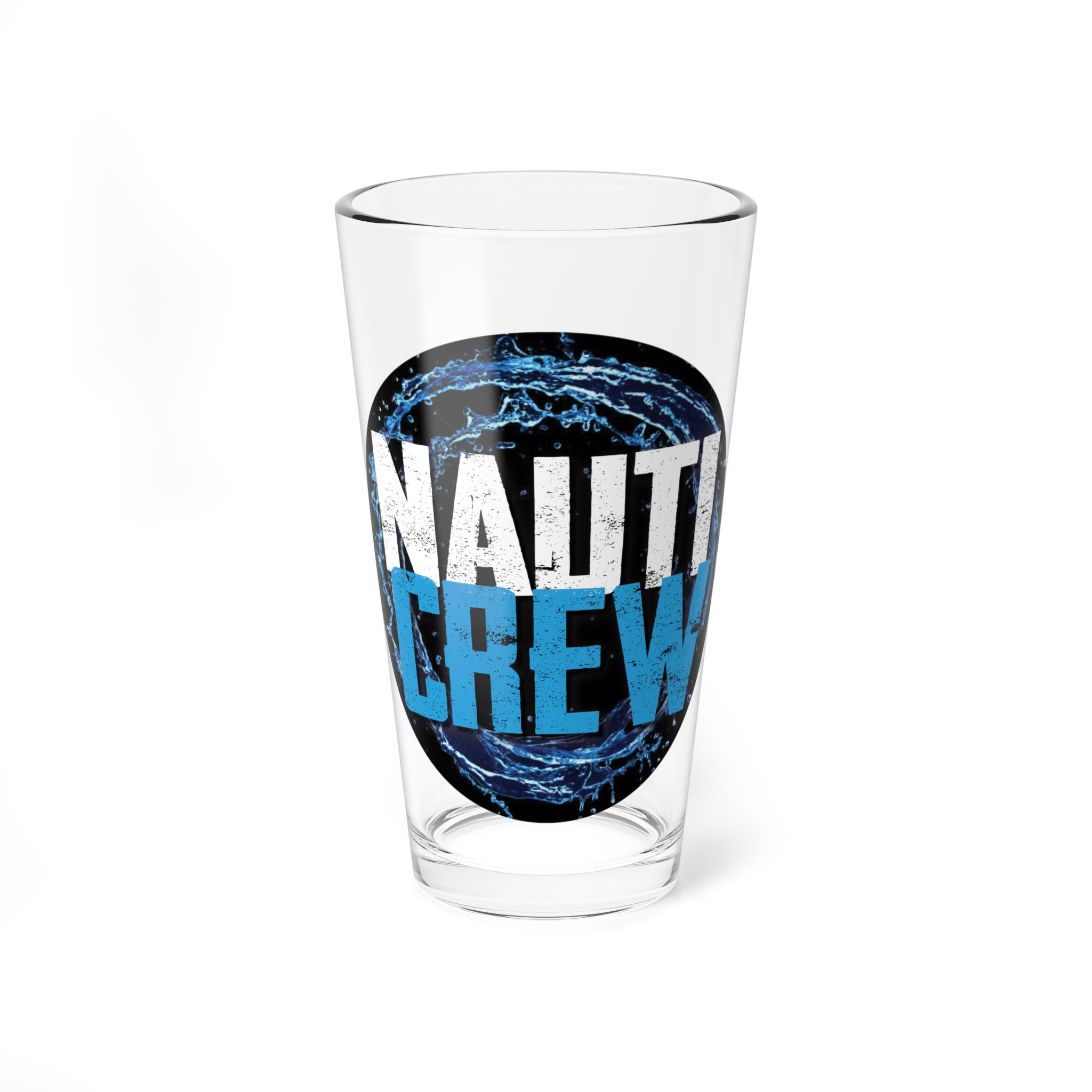 Nauti Crew 16oz Glass