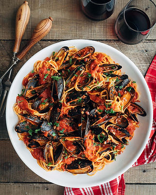 Mussels With Pasta