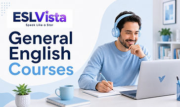 Adult students learning English online with ESLVista General English Courses