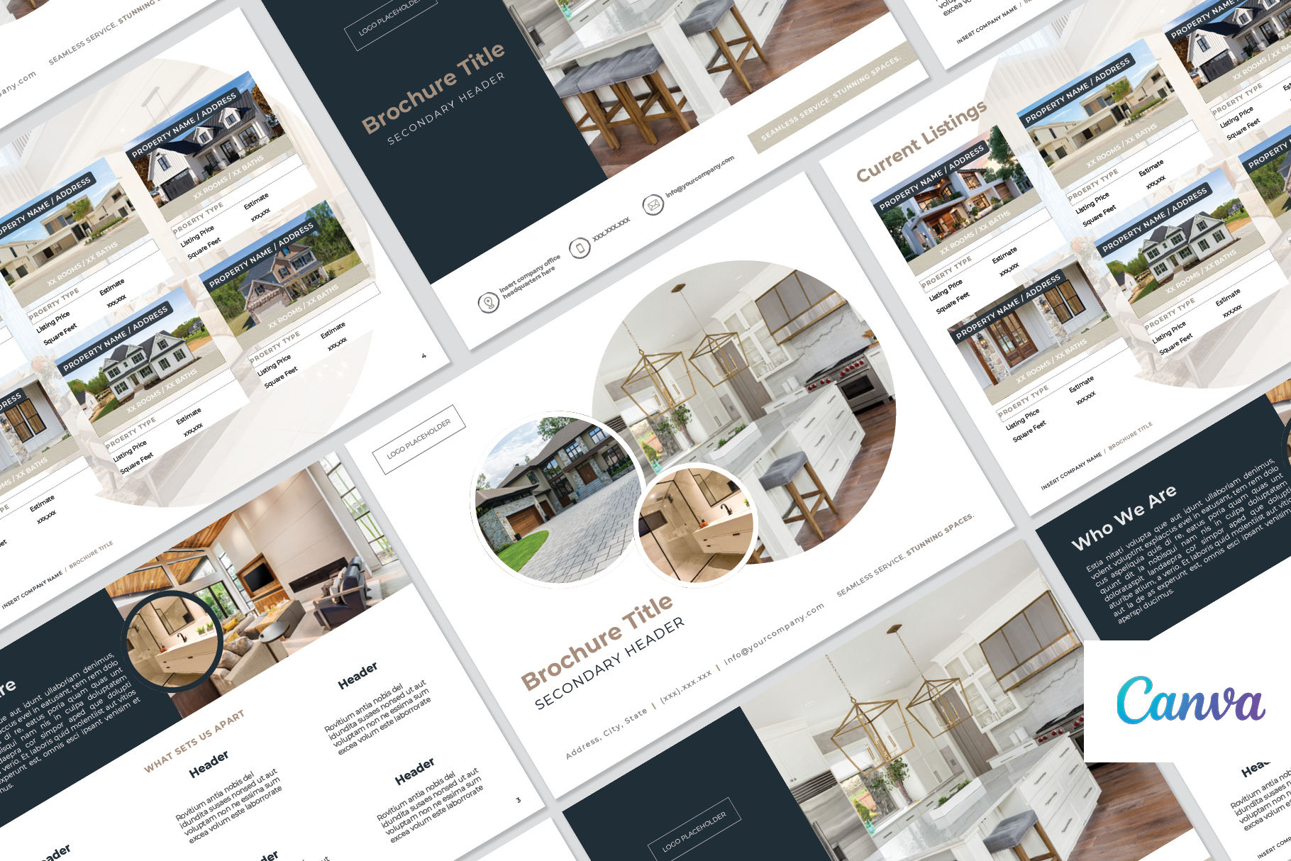 Property Flyer + Company Profile / Canva