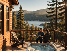 Big Bear Cabin & Lake View