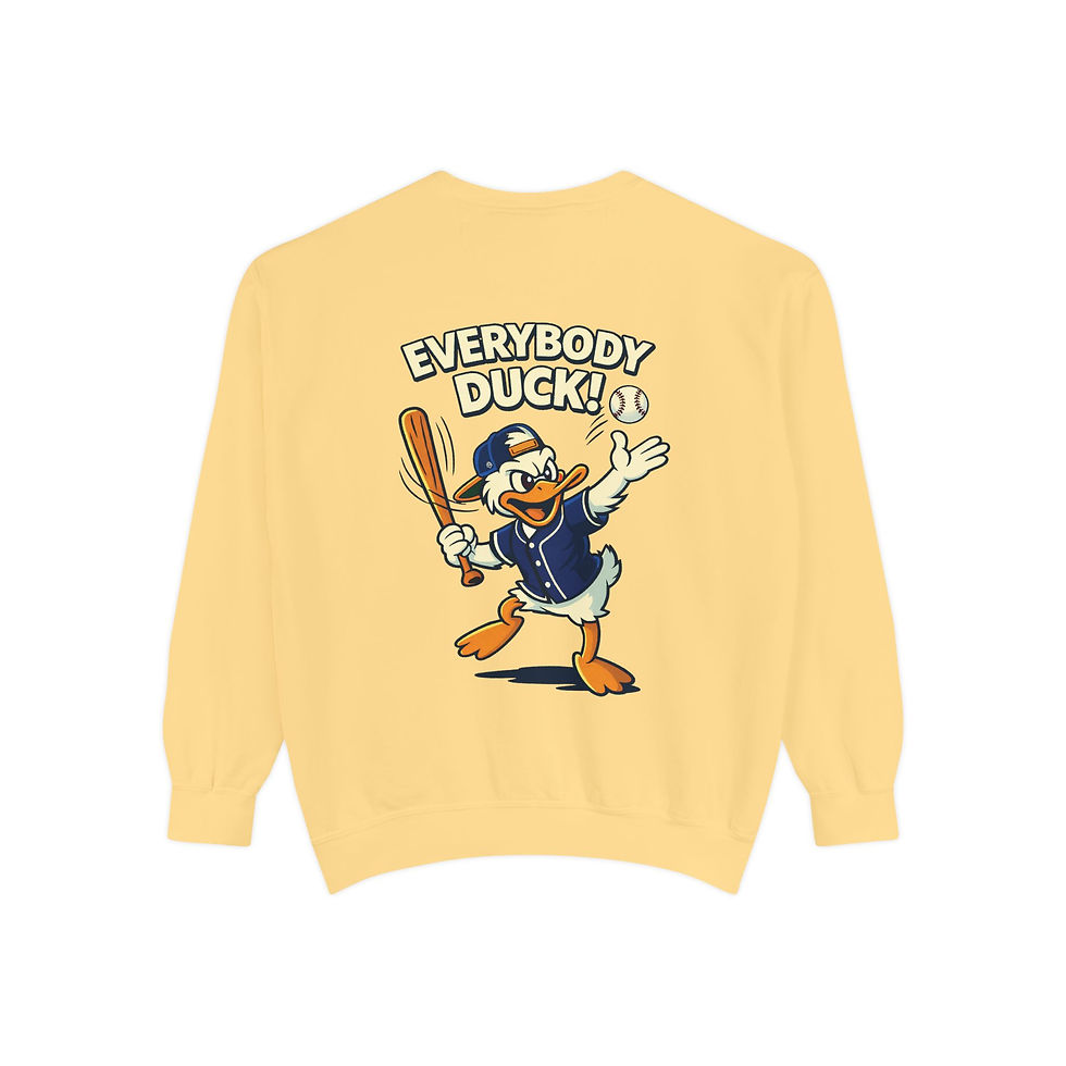 Thumbnail: Everybody Duck! Baseball/Softball Crewneck